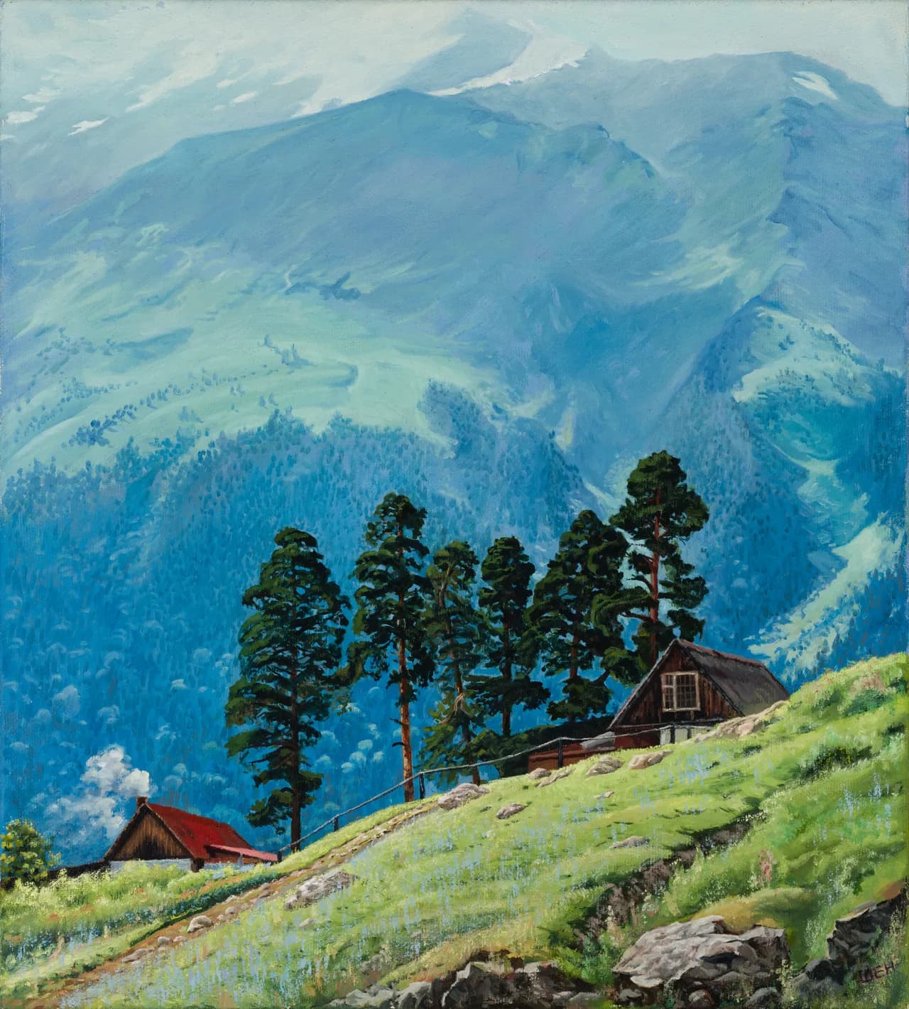 Mountain Solitude by Evgeny Shirokov